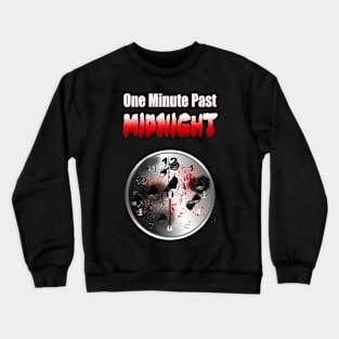 One Minute Past Midnight Doomsday Clock Crewneck Sweatshirt